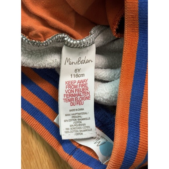 Mini Boden Upcycled Joggers Pants Green Camouflage Elastic Drawstring Size 6Y - Picture 11 of 11